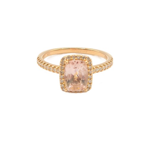 18ct gold cushion - 18ct,