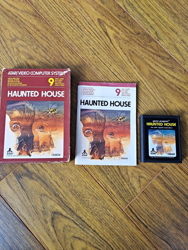 Atari 2600 haunted - haunted, house