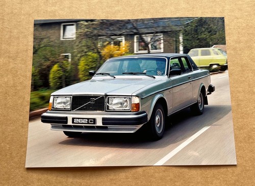Volvo 262c press photograph - volvo,