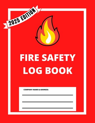 Fire safety log book - log, book: