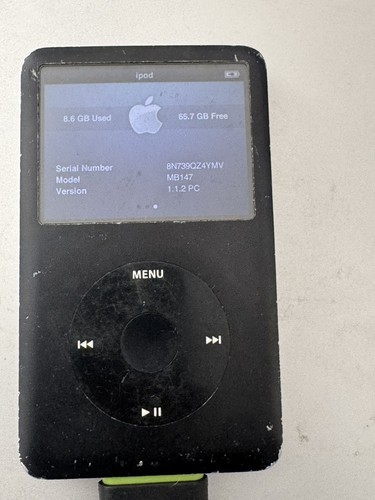 Apple ipod classic 80gb mb147 - ipod,