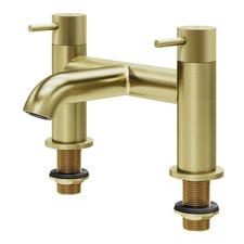 Bath Filler Tap Satin Brass