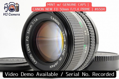 Mint caps canon new fd - canon,