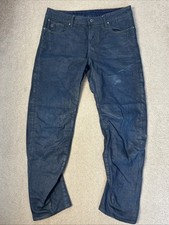 G-Star RAW Men's Jeans Size Tobog 3D Relaxed Tapered Navy W32 L30 (735)