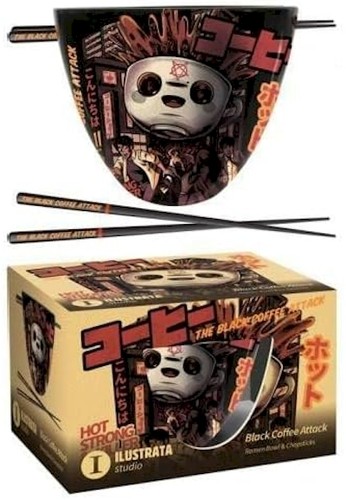 Ilustrata ramen bowl set with - ramen,