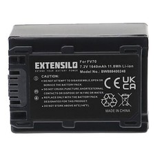 Battery for Sony HDR-CX740E