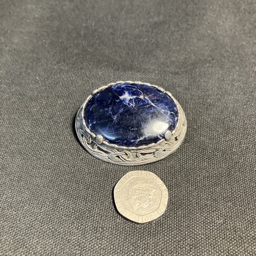Brooch..Blue