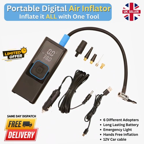 Cordless portable digital tyre - portable,