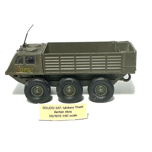 Solido 247 berliet alvis - solido,