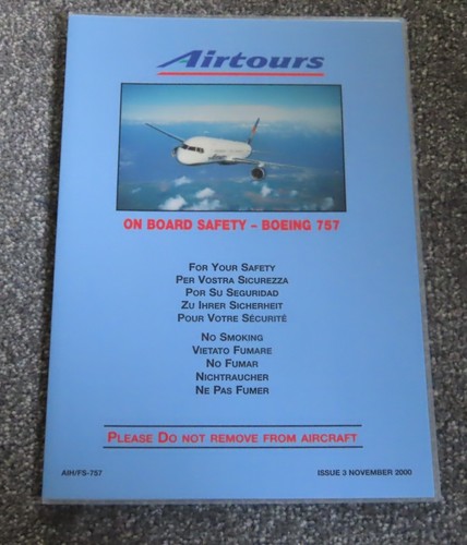 Airtours boeing 757 - x,
