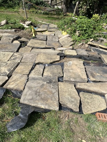 Yorkshire stone flags - yorkshire,