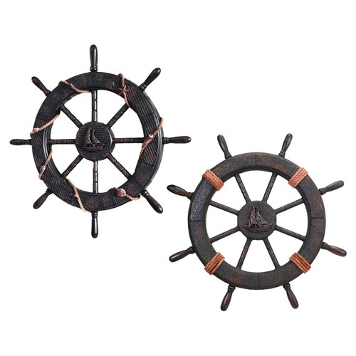 Nautical ship steering - nautical, wheel