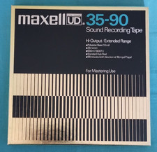 Maxell UD 35-90 Hi-output Sound Recording 7" Reel-to-Reel Tape - Used