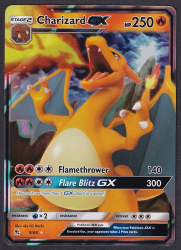 Pokemon charizard 68 holo - pokemon, 9/68