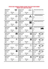 Service Book Self-inking