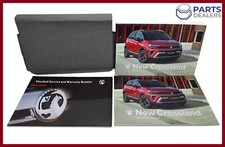 VAUXHALL CROSSLAND  OWNERS MANUAL HANDBOOK WALLET SERVICE BOOK 2021-2024 PACK