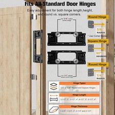 Door Jamb Hinge Jig Adjustable