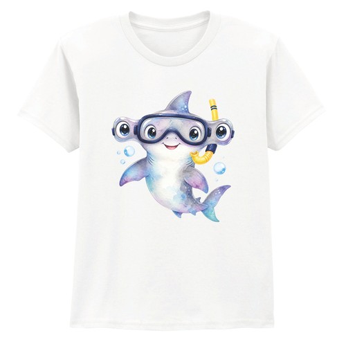 Hammerhead shark snorkeling - shark,