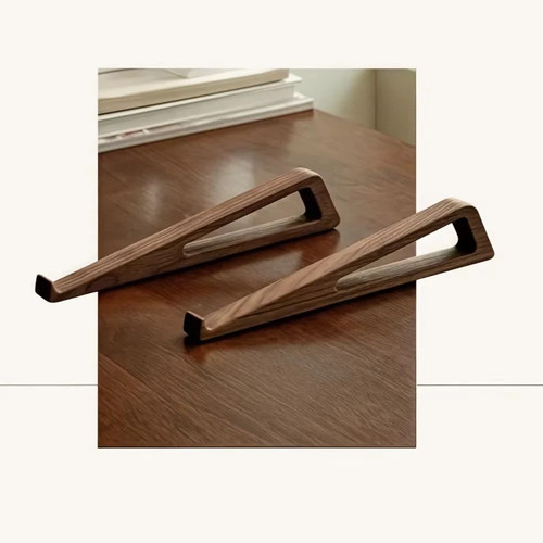 Foldable wooden laptop stand - foldable,