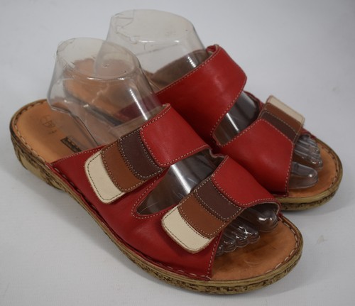Ladies loretta red tan - red, &