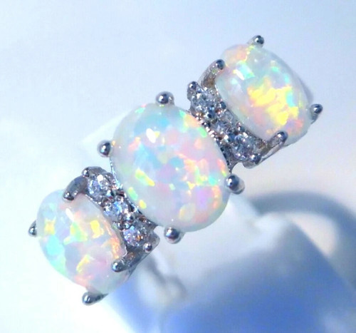 Gorgeous white fire opal - gorgeous,