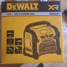 Dewalt DCR020 XR DAB Compact Digital Radio