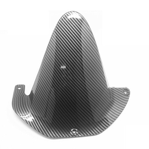 Carbon fiber rear hugger mud - fiber,