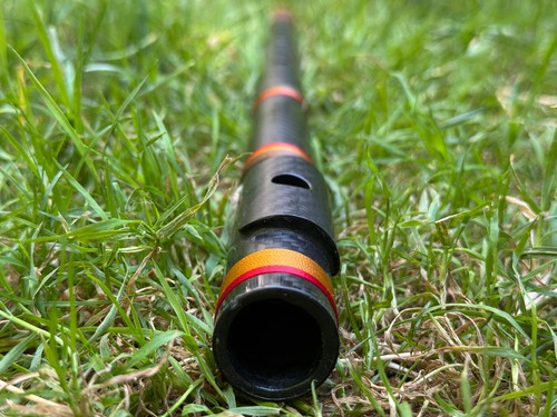 Carbon bansuri low b - e, /