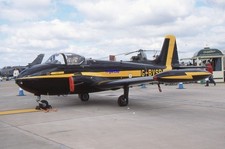 35mm Aircraft Slide Jet Provost G-BVSP RIAT Fairford  in 2002