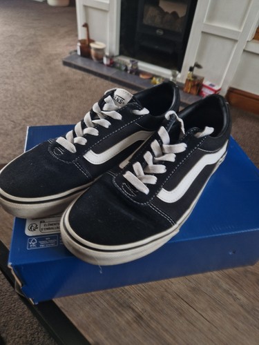 Vans low tops - low, white