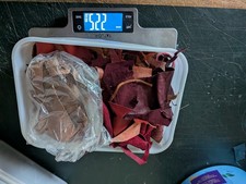 Huge 1.7kg Bundle Of Leather