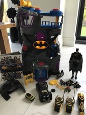 imaginext batman cave playset bundle