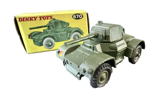 Dinky 670 daimler - daimler, armoured