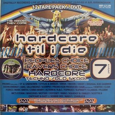 HTID 7 - HARDCORE 12 tape Pack - SY BREEZE HIXXY TOP BUZZ MAD P RECON - like new