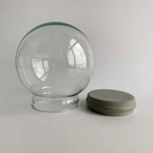 Diy empty glass snow globe - diy,