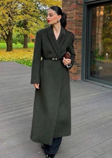 ZARA ZW COLLECTION BELTED WOOL