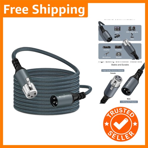 Heavy duty xlr microphone - 1m,
