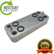 Ideal Isar HE24 Boiler DHW Domestic Hot Water Plate Heat Exchanger 175417