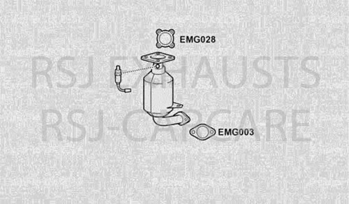 Ecau1147ta catalytic converter - ecau1147ta,