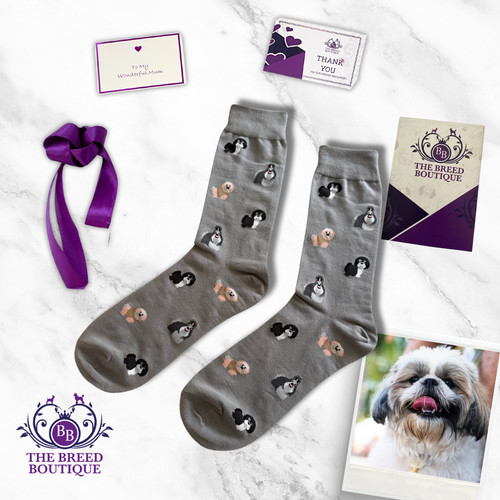 Shih tzu socks - socks, fun