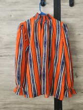 Tucker  Stella top Multicolor striped silk blouse Size Small $275