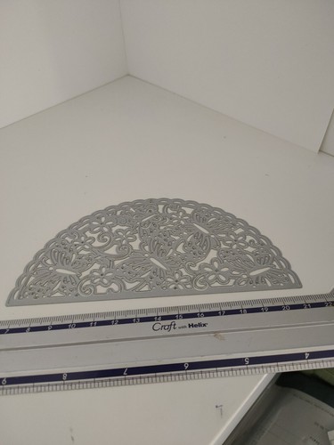 Butterfly doily die - doily,