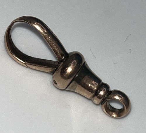 Antique 9ct rose - gold, lobster