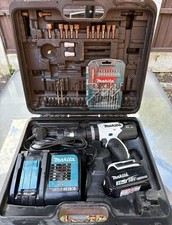 Makita DHP453 Combi Hammer Drill,white