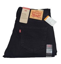 Genuine LEVIS Mens 511 Slim Fit Black Stretch jeans