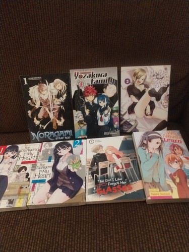 Assorted manga bundle - assorted, x7