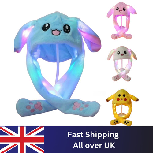 Cute fun pikachu rabbit hat - pikachu,