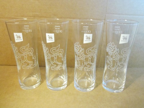 Singha beer pilsner glasses - pilsner,