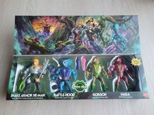 Masters of the Universe Origins MOTU Exclusive Mattel Creations Snake Men 4 Pack