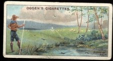 Tobacco Card, Ogdens, BOY SCOUTS, 2nd Series 1912 Blue Back, Weather Signs, #63